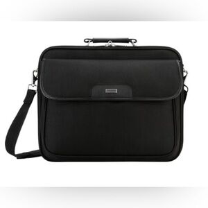 -NWT-Targus Notepac 15.6" Clamshell Laptop Case - Black